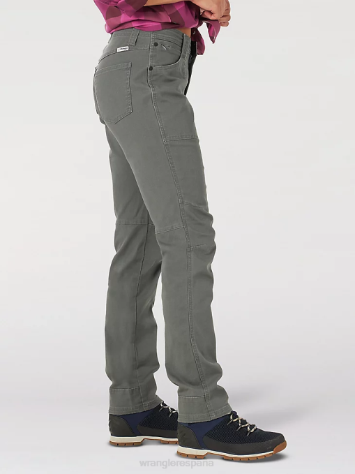 ropa sombra oscura (la825ds) mujer Wrangler atg por pantalón de lona BDR0J813
