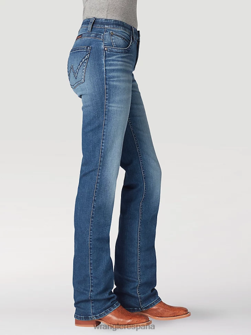 Wrangler ropa ava (112321435) mujer jean de equitación definitivo q-baby BDR0J757