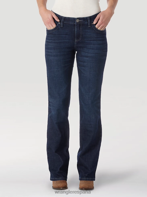 Wrangler ropa bota scooter (wrq20st) mujer jean de equitación definitivo q-baby BDR0J756