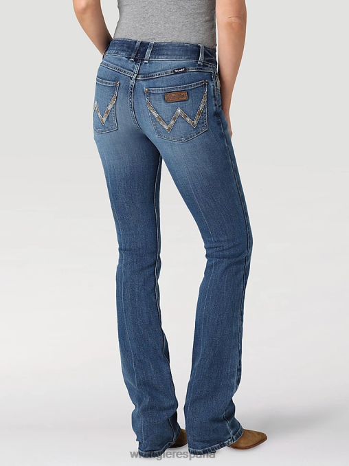 Wrangler ropa faye (112328736) mujer jean retro mae BDR0J741