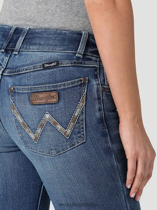 Wrangler ropa faye (112328736) mujer jean retro mae BDR0J741