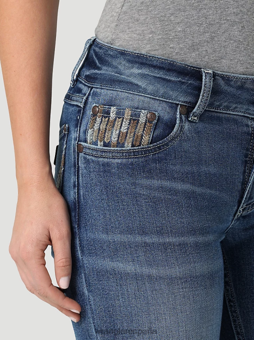 Wrangler ropa faye (112328736) mujer jean retro mae BDR0J741