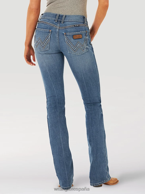 Wrangler ropa rosa (112317231) mujer jean retro sadie BDR0J797