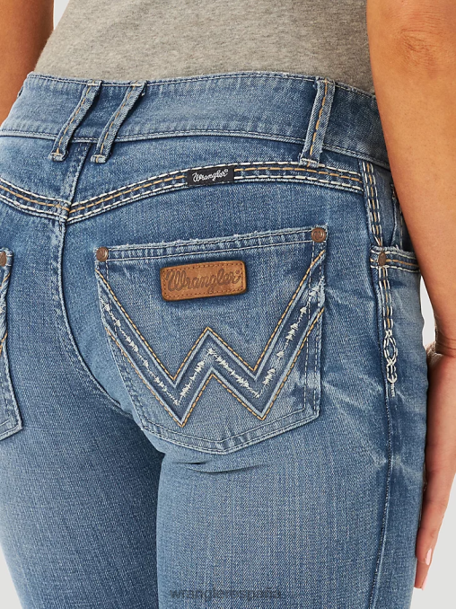 Wrangler ropa rosa (112317231) mujer jean retro sadie BDR0J797