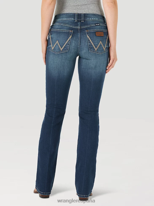 Wrangler ropa viviana (09mwzpv) mujer jean retro mae BDR0J736