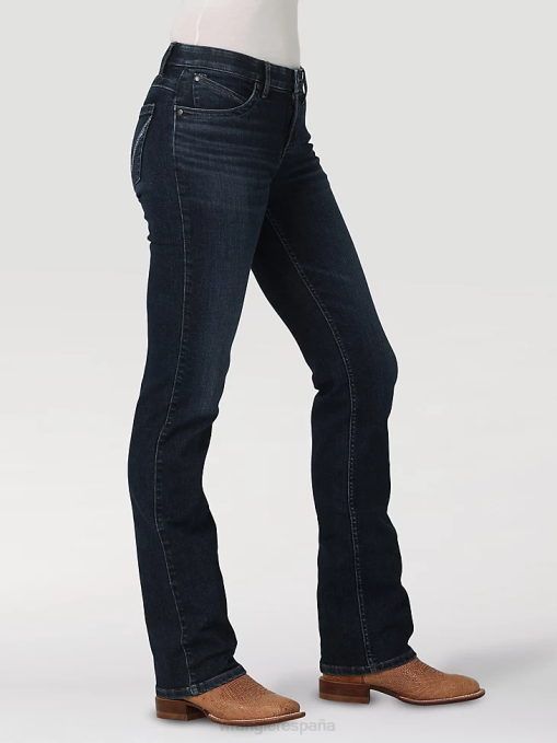 ropa Sara (112330013) mujer Wrangler jean de equitación definitivo q-baby BDR0J764