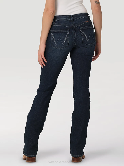 ropa Sara (112330013) mujer Wrangler jean de equitación definitivo q-baby BDR0J764
