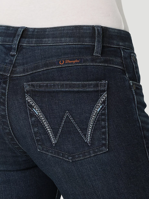 ropa Sara (112330013) mujer Wrangler jean de equitación definitivo q-baby BDR0J764