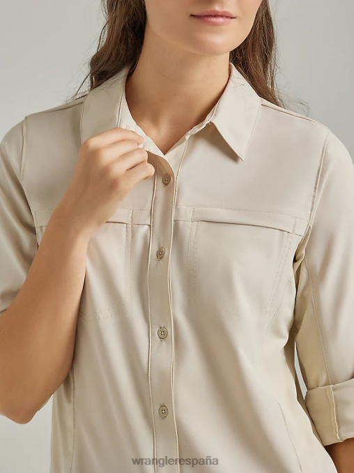 Wrangler ropa avena (112333893) mujer camiseta atg por trail BDR0J886