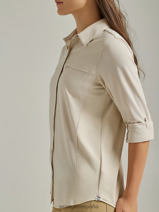 Wrangler ropa avena (112333893) mujer camiseta atg por trail BDR0J886