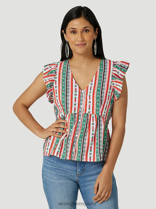 Wrangler ropa avena (112333893) mujer camiseta atg por trail BDR0J886