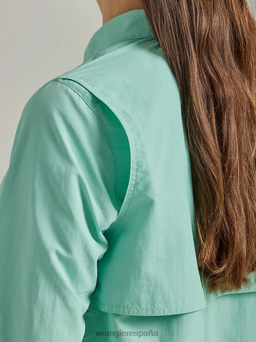 Wrangler ropa océano (112333433) mujer atg por camisa de pescador BDR0J898