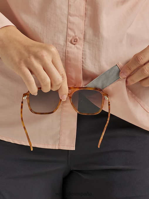 Wrangler ropa rosa (112331505) mujer atg por camisa de pescador BDR0J899