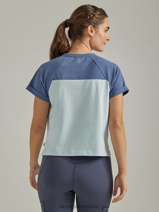 Wrangler ropa índigo vintage (112333846) mujer atg por camiseta de brújula BDR0J875