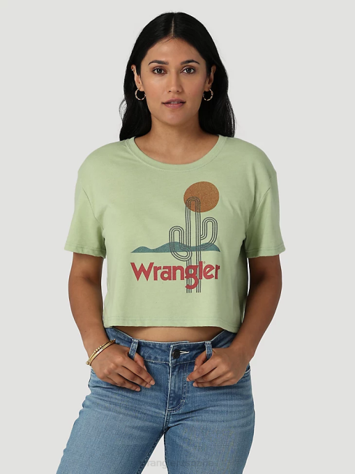 ropa malvavisco (112335975) mujer Wrangler camiseta clásica con timbre BDR0J871