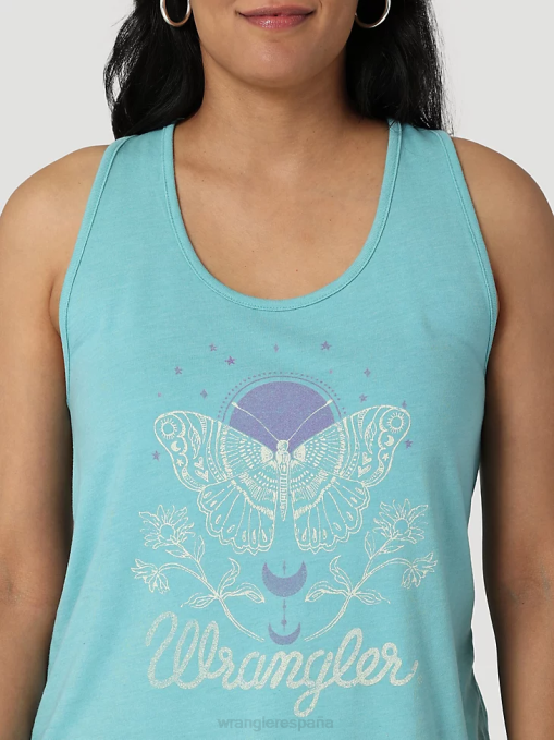 ropa malvavisco (112335975) mujer Wrangler camiseta clásica con timbre BDR0J871