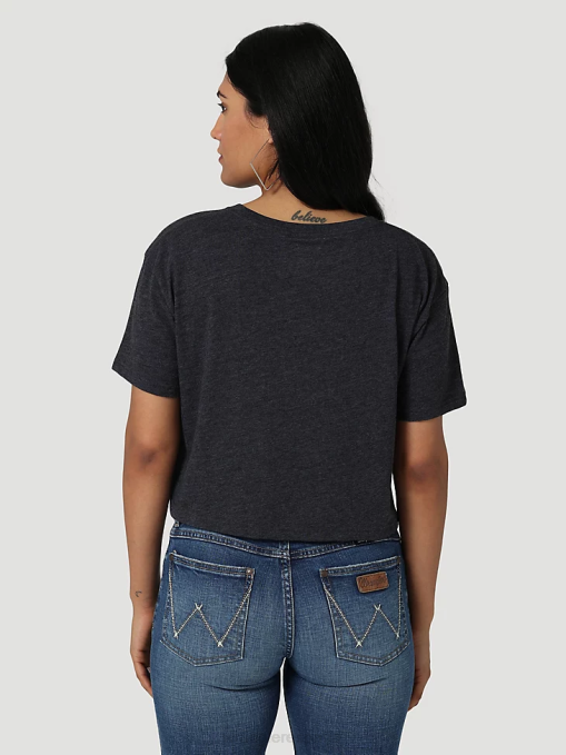 ropa malvavisco (112335975) mujer Wrangler camiseta clásica con timbre BDR0J871