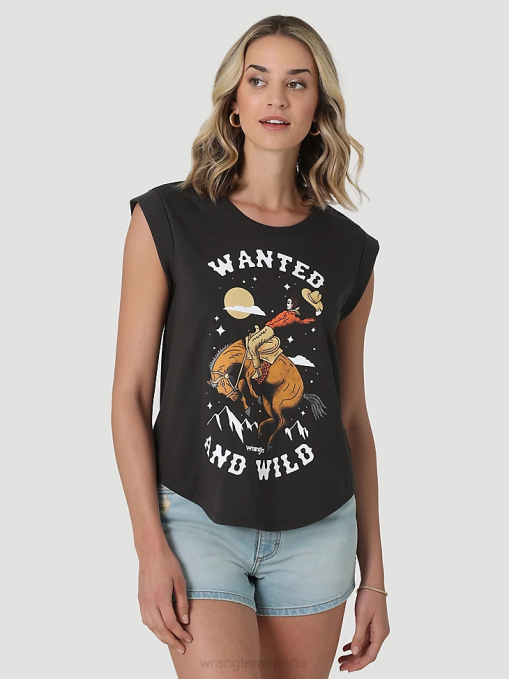 ropa malvavisco (112335975) mujer Wrangler camiseta clásica con timbre BDR0J871