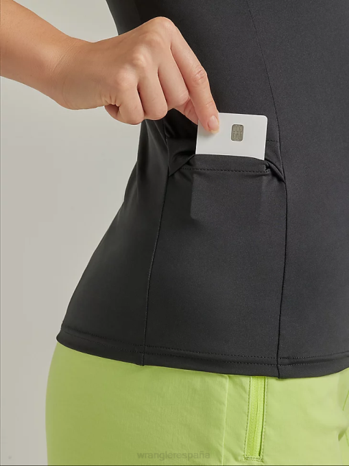 ropa malvavisco (112335975) mujer Wrangler camiseta clásica con timbre BDR0J871