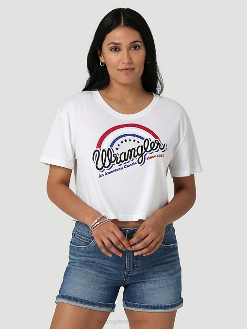 ropa malvavisco (112335975) mujer Wrangler camiseta clásica con timbre BDR0J871