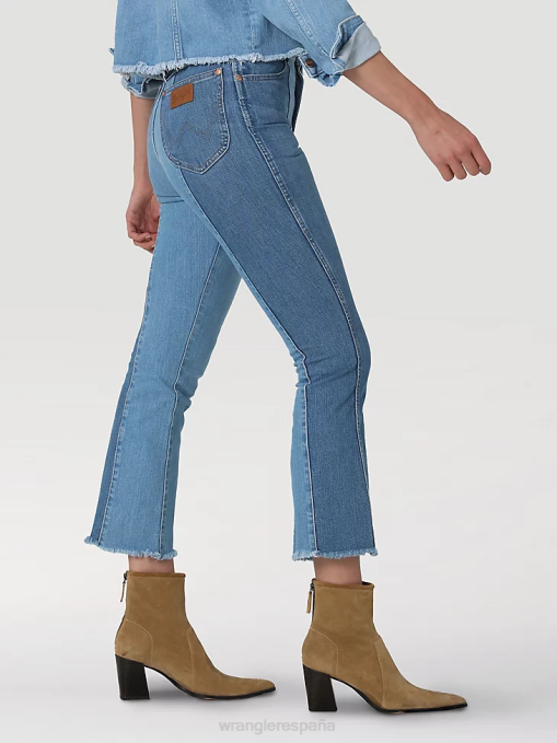 ropa malvavisco (112335975) mujer Wrangler camiseta clásica con timbre BDR0J871