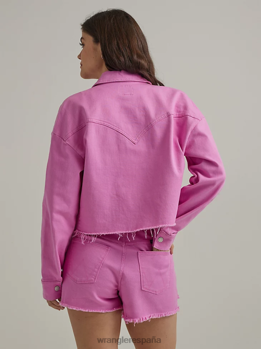 Wrangler ropa baya (112333570) mujer chaqueta vaquera occidental BDR0J857