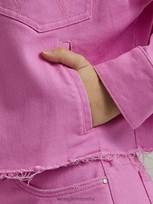 Wrangler ropa baya (112333570) mujer chaqueta vaquera occidental BDR0J857