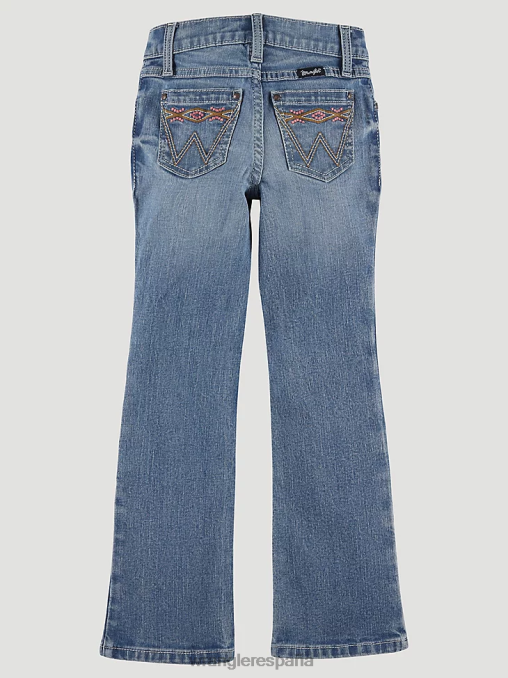 Wrangler ropa ava (112328297) chicas vaqueros con parches premium BDR0J1048