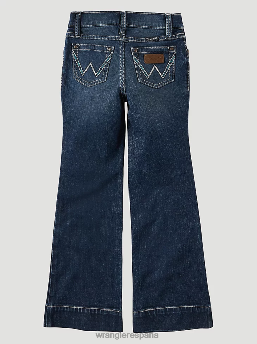 Wrangler ropa jenna (112321497) chicas pantalones vaqueros de pierna ancha BDR0J1057