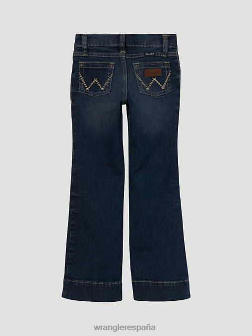Wrangler ropa samanta (112317081) chicas pantalones vaqueros de pierna ancha BDR0J1055