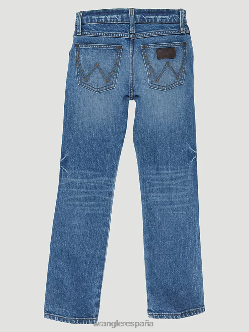 Wrangler ropa acres de diamantes (112330400t) Niños jeans rectos ajustados retro BDR0J1068