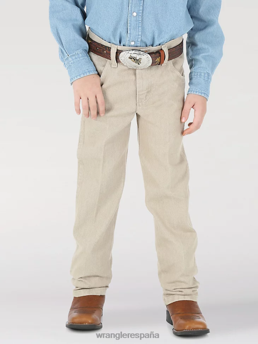 Wrangler ropa bronceado prelavado (13mwbtn) Niños jean corte cowboy original fit BDR0J936