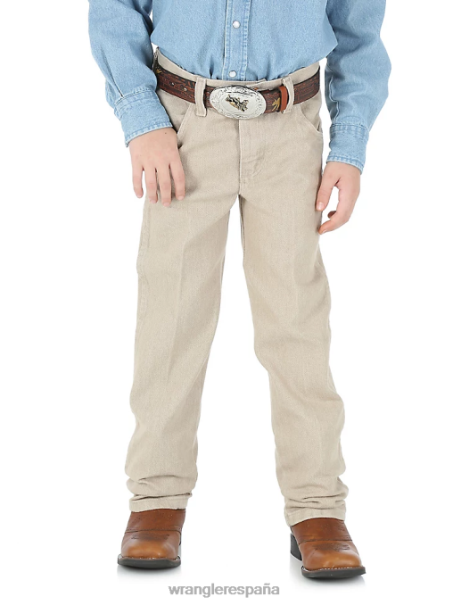 Wrangler ropa bronceado prelavado (13mwjtn) Niños jean corte cowboy original fit BDR0J952