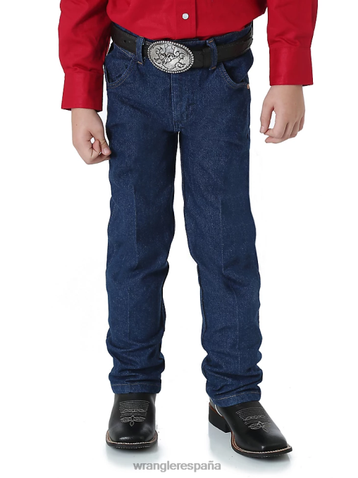 Wrangler ropa índigo prelavado (13mwzbp) Niños jean corte cowboy original fit BDR0J935