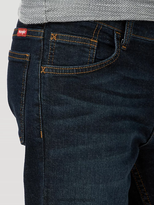 Wrangler ropa índigo profundo (5wnbwdg) Niños vaqueros con corte bootcut flexibles de cinco estrellas BDR0J958