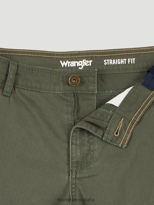 Wrangler ropa oliva (4rmhwoh) Niños pantalón corto cargo flexible y cómodo BDR0J996
