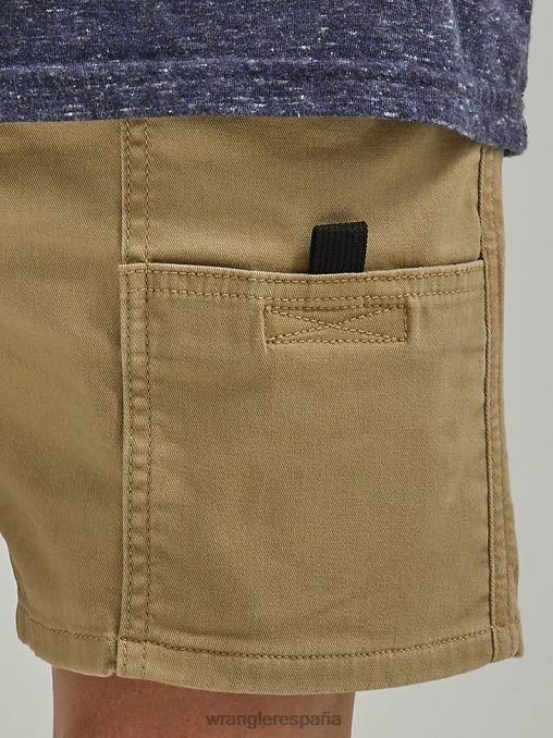Wrangler ropa roble petrificado (112335699) Niños utilidad corta (ronca) BDR0J1035